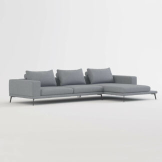 buy l shape enzo sectional lounger