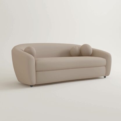 coco 3 seater curve sofa