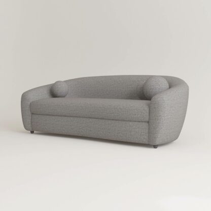 coco 3 seater curved lounger