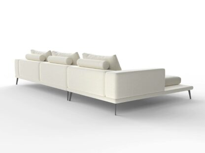 enzo l shape sectional sofa left chaise