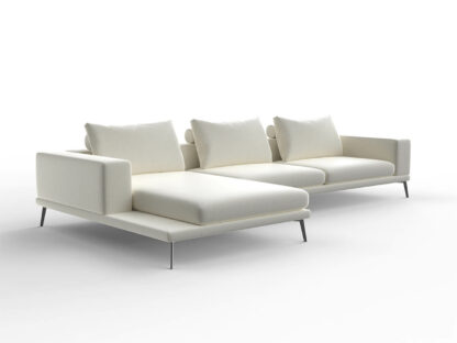 enzo l shape sectional sofa left diwan