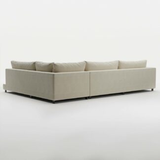 fabian contemporary corner sectional sofa