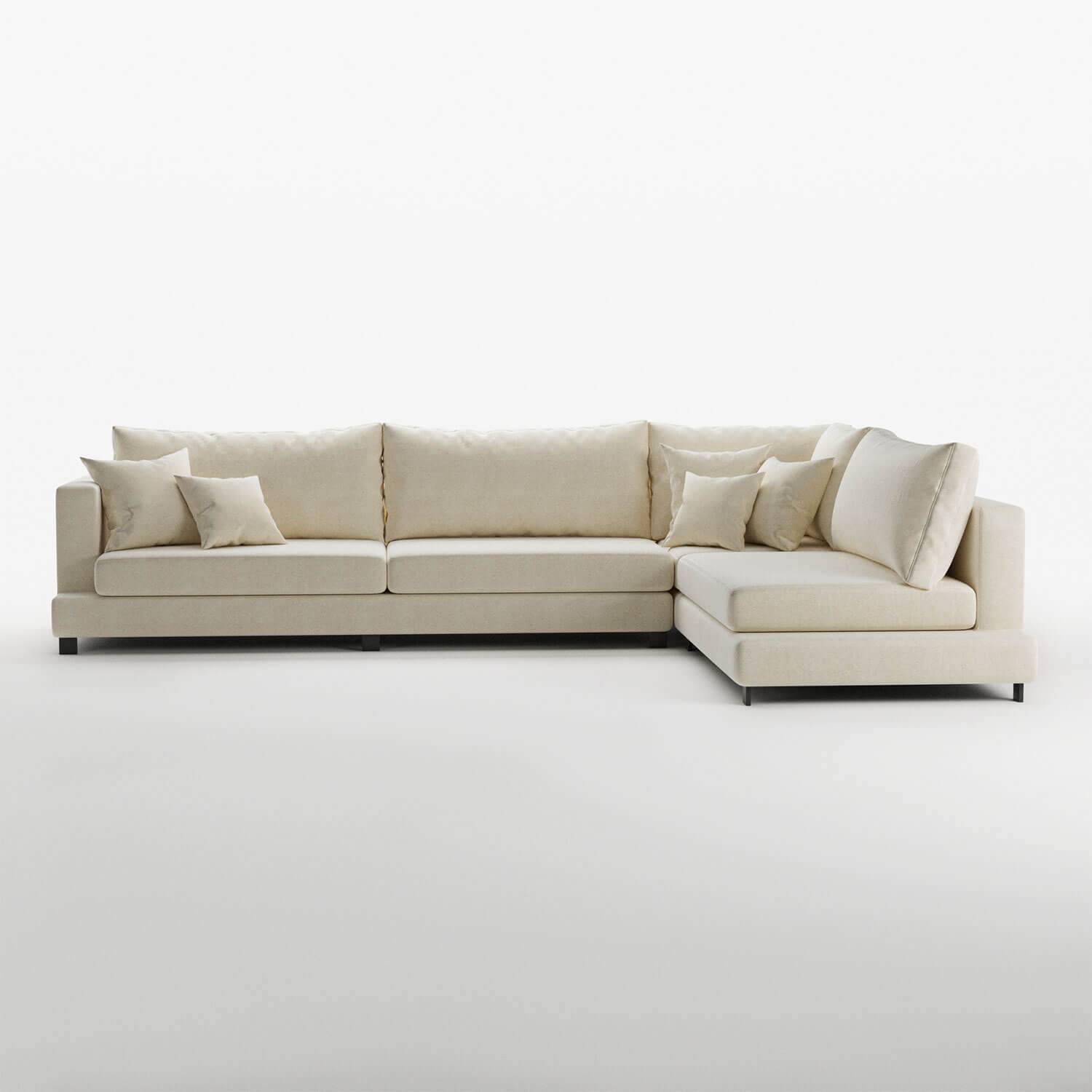 fabian corner sectional sofa