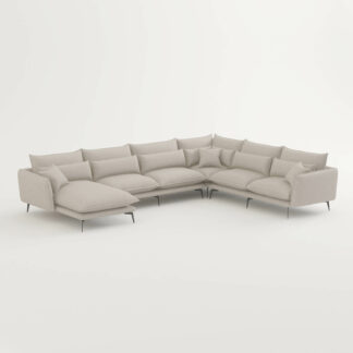 felicia corner sectional with left diwan