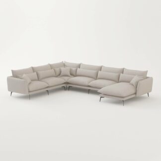 felicia corner sectional with right diwan