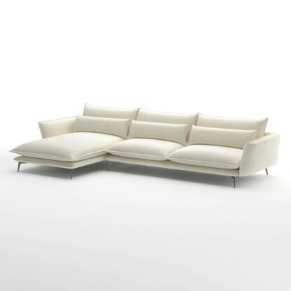 Felicia L-shape sofa lounger left diwan