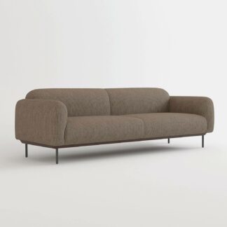 seymour modern 3 seater sofa
