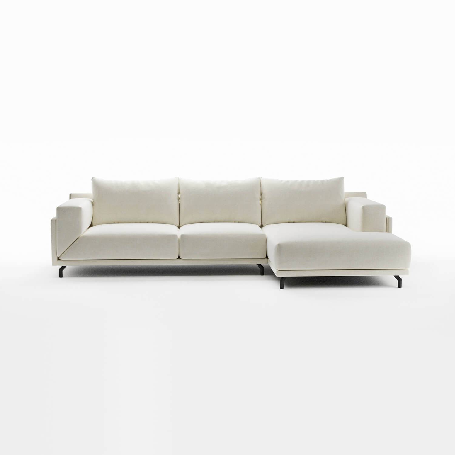 tyler l shaped sofa with right chaise lounge