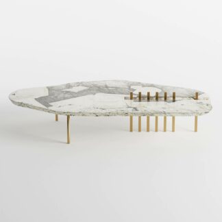 carter marble coffee table