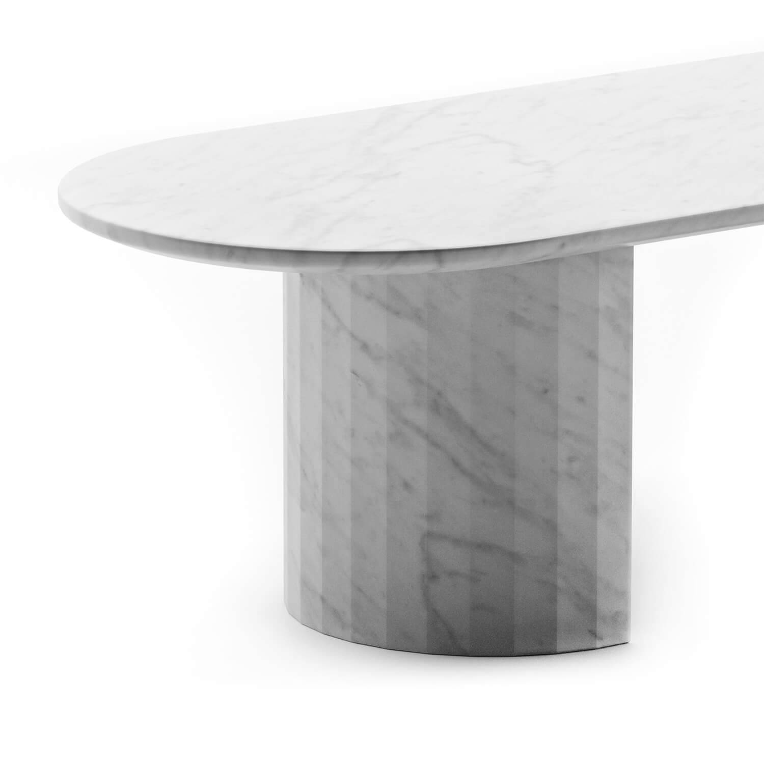 nora marble dining table
