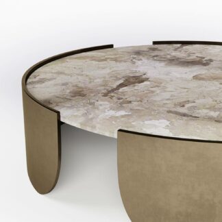 pierce coffee table with marble top
