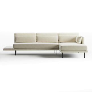 theo l shape modern sofa with right diwan