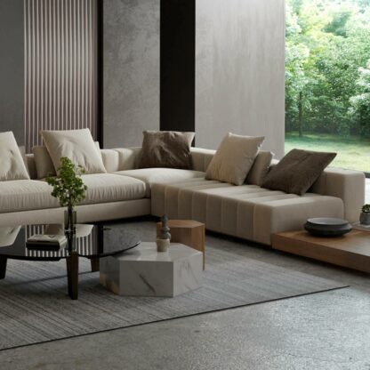 Benjamin Custom Corner Sectional Sofa