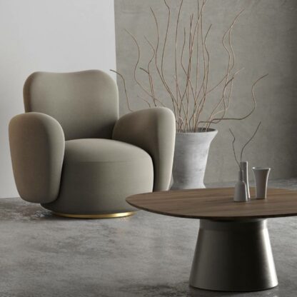 caspian revolving armchair