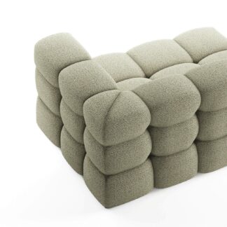 knox 3 seater modern sofa