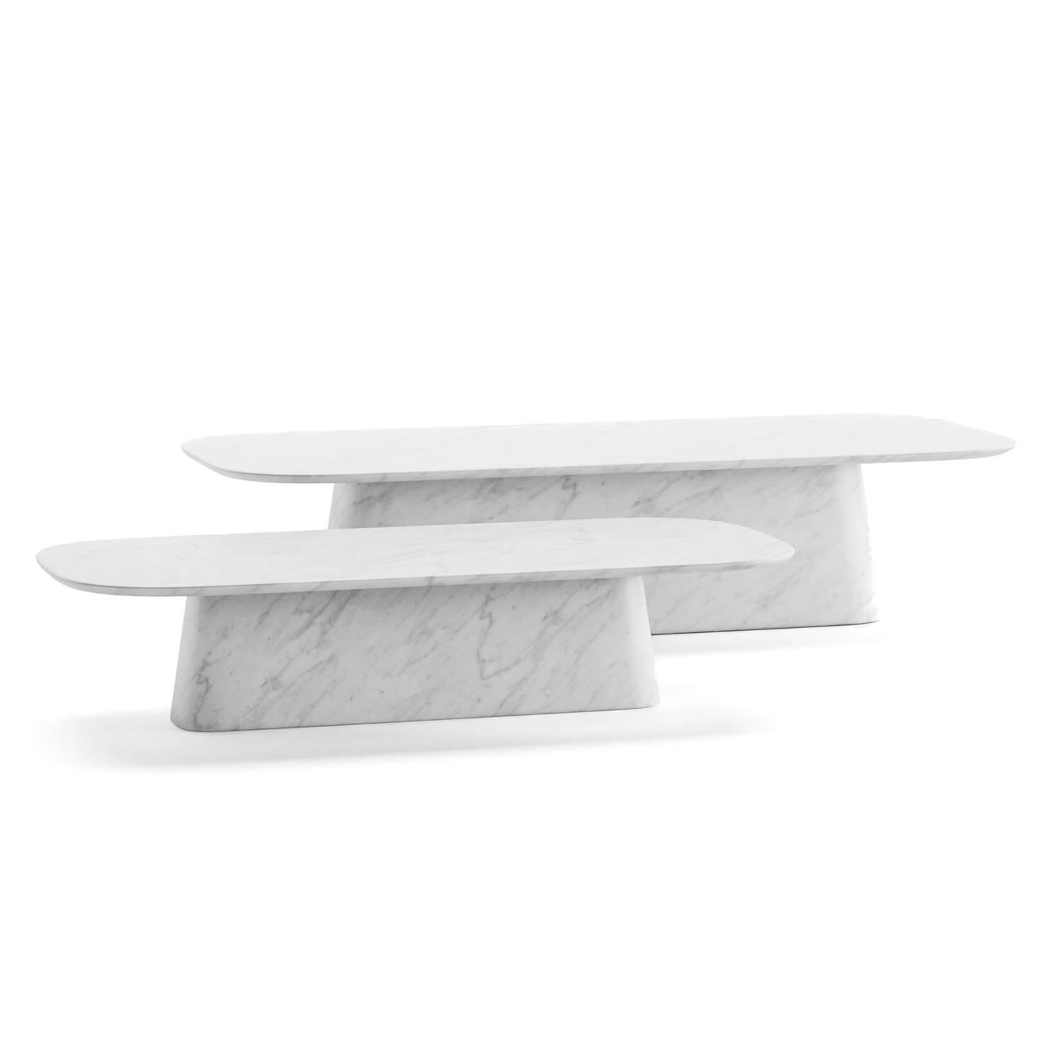 zegna set of two marble coffee table