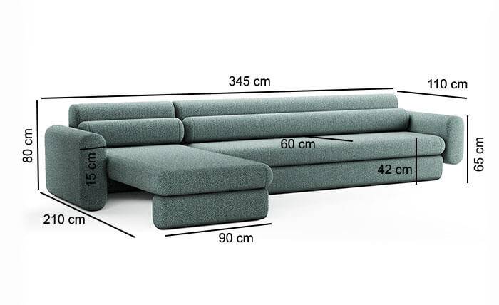 Otto L Shape Sofa Stylish and Comfortable Furniture