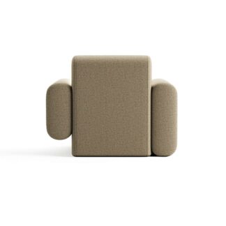 otto one seater in beige color