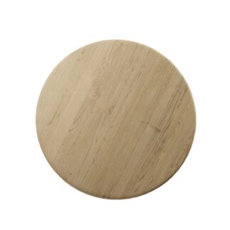 Beach Wood Round Dining Table