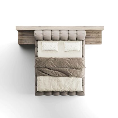 kameko XXL size bed and sidetable