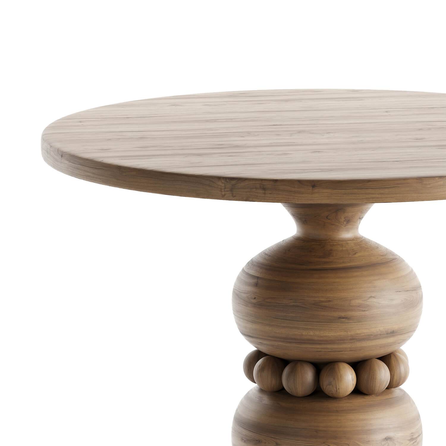 Anete bar table teak wood