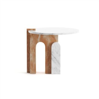 Apollo marble side table