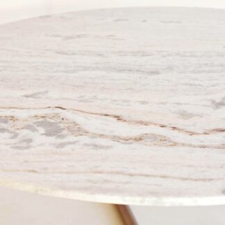 amanda coffee table in white marble