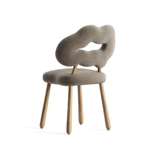 Curly Dining Chair for Modern Interiors