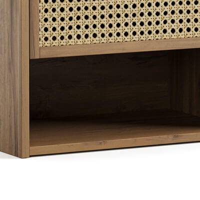 Acacia Sidetable Storage