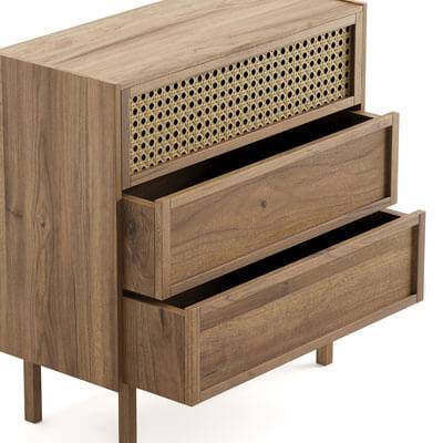 acacia drawers