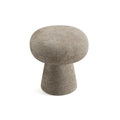 Penelope Stool in Beige Fabric