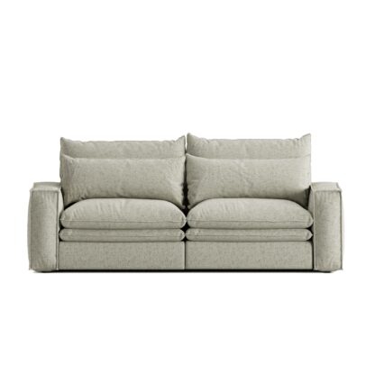 Lincoln Cloud Two Seater Sofa in Chenille fabric (Andrew 05)