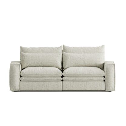 Lincoln Cloud Two Seater Sofa in Chenille fabric (Andrew 07)