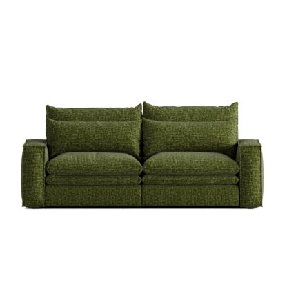 Lincoln Cloud Two Seater Sofa in Chenille fabric (Andrew 09)