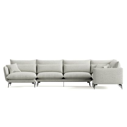 Felicia Corner Sectional Sofa Left Chaise in Chenille fabric (Andrew 02)